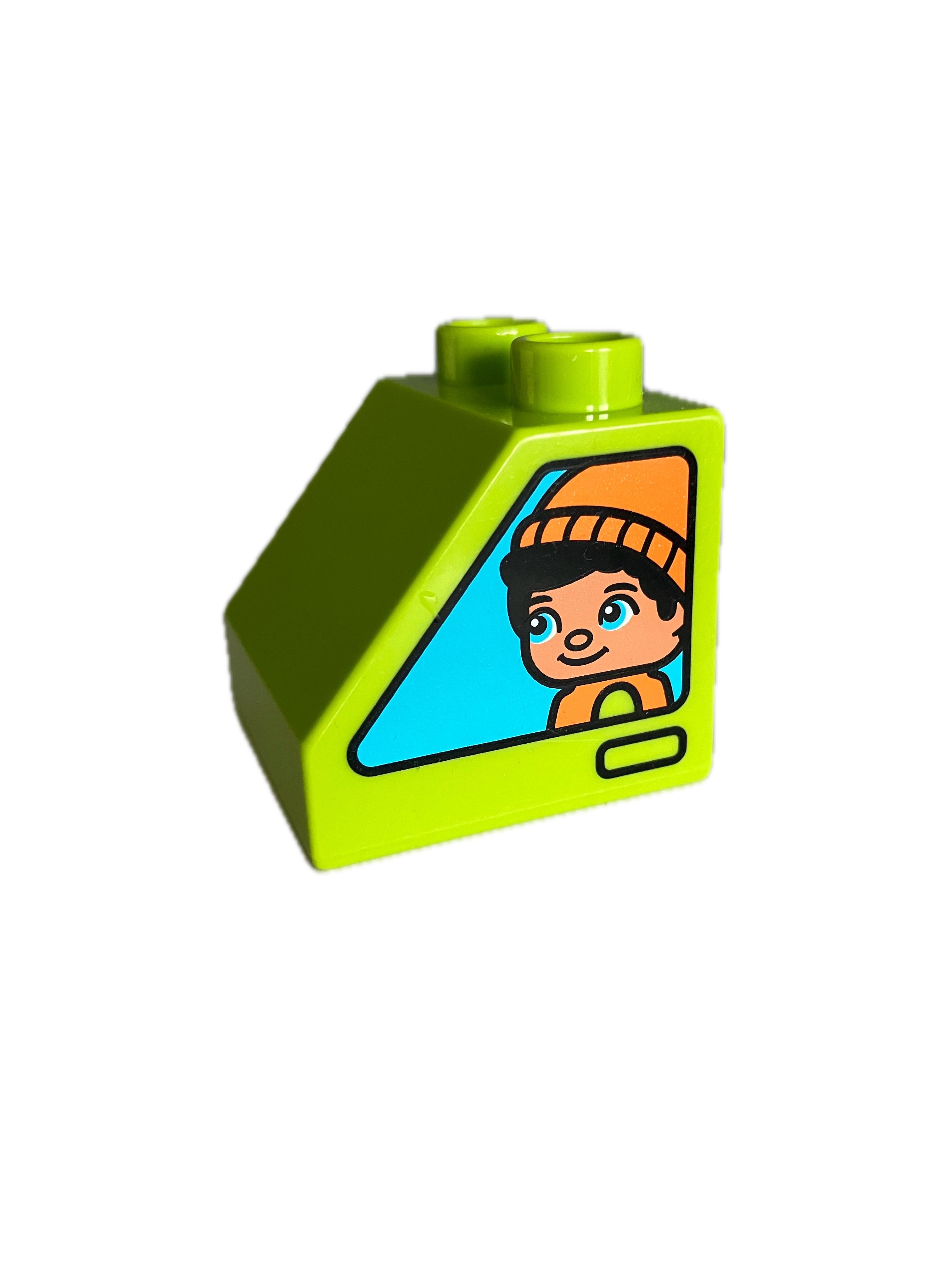 Lego® Duplo® děti v autě zelená kostka